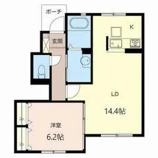 グランコート TMT【0106号室】の間取り