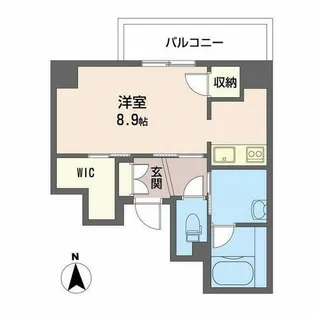 YAMATE435【0601号室】の間取り