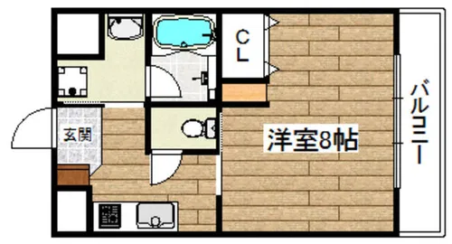フェアジュネス【2階】の間取り