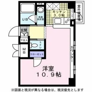 KDXレジデンス東桜I【3階】の間取り