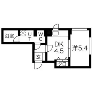 プライムアーバン大通公園2【4階】の間取り