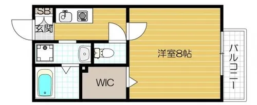 コンフォートⅡ【1階】の間取り
