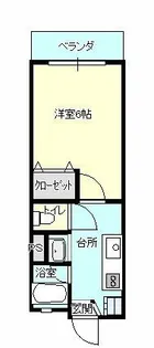 エターニ納【305号室】の間取り