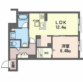 ShaMaison La Vie Ideale【0101号室】の間取り