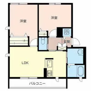 アーブル ヴェール【0302号室】の間取り