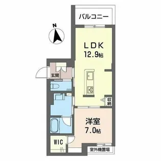 Arietta西宮【0201号室】の間取り