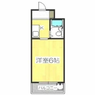 レナジア摂南大学前【4階】の間取り