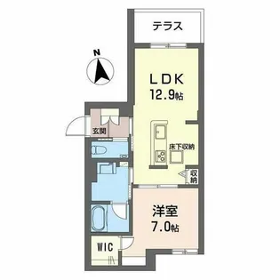 Arietta西宮【0101号室】の間取り