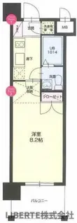 No.66 2100 GUARANTEE 21 ORIENT BLD【9階】の間取り