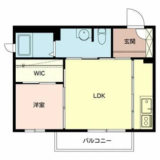 リヴェール紀三井寺【0103号室】の間取り