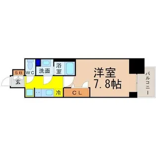 プレサンスTHE久屋大通レジェンド【12階】の間取り