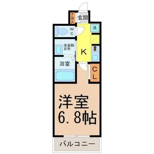 リヴシティ鶴舞【2階】の間取り