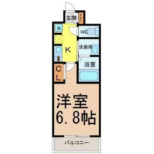 リヴシティ鶴舞【2階】の間取り