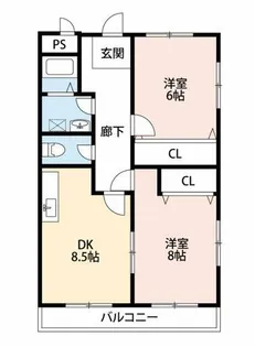 エクセルⅡ【1階】の間取り