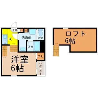 ハーモニーテラス野並VIII【2階】の間取り