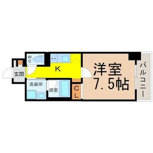 ラルーチェ泉【7階】の間取り