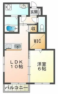 フォンターナ府内【1階】の間取り