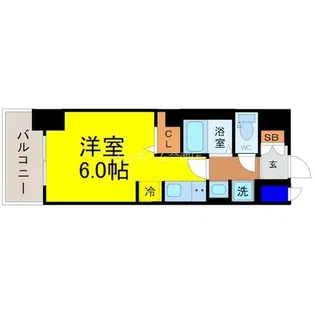 S-RESIDENCE金山flap【3階】の間取り