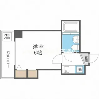 ミストラル本町ウエスト【2階】の間取り
