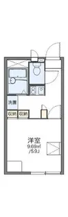 レオパレス小路Ⅱ【1階】の間取り