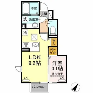 Cerezo.one【1階】の間取り