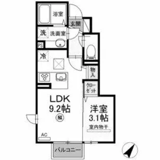 Cerezo.one【1階】の間取り