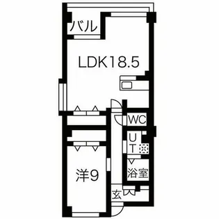 パインアネックス【3階】の間取り