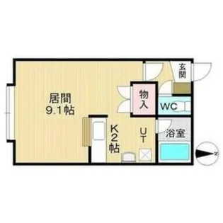 コーポアイ【2階】の間取り
