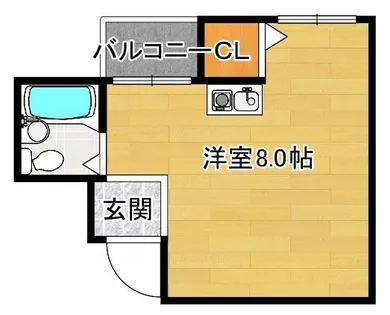 プレアール井高野【3階】の間取り
