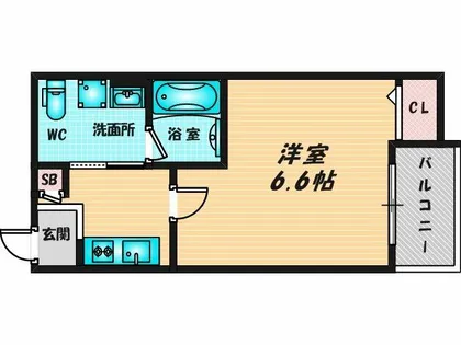 バズクロウ小路【2階】の間取り