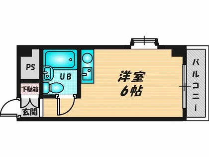 パームスクエア【2階】の間取り