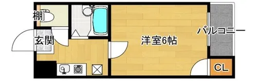 マンションパルス【3階】の間取り