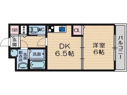 セイントプレイス【5階】の間取り