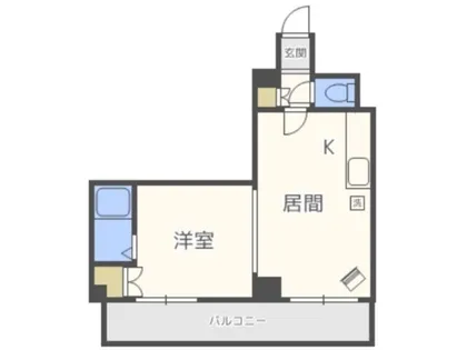 ファインド元町【303号室】の間取り