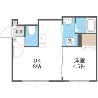 レグルス【2階】の間取り
