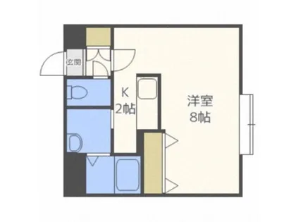 K’s Stage Asahimachi【2階】の間取り