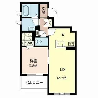 ベルシエール【0306号室】の間取り