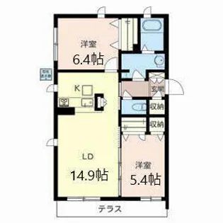 ShaMaison E.I【0103号室】の間取り