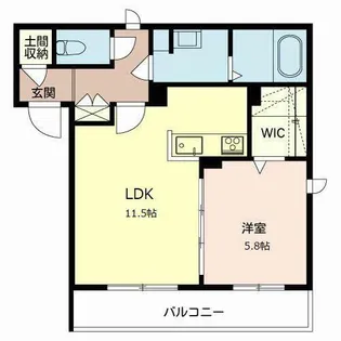 SOL.LEVANTE,XI【0202号室】の間取り