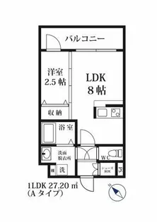 MODERN PALAZZO山王Grow【3階】の間取り