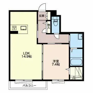 桜山ガーデンズ【2102号室】の間取り