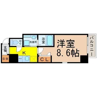 STERN23(シュテルン23)【6階】の間取り