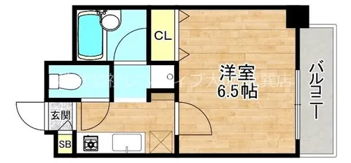 オズレジデンス新深江【2階】の間取り