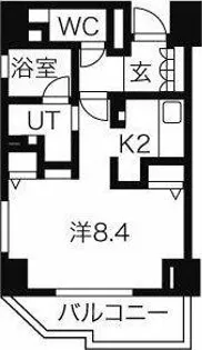 CASSIA車道(旧 クリオ車道)【10階】の間取り