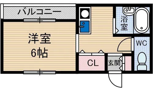 フレンズハイム【203号室】の間取り
