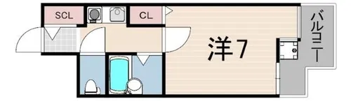 メゾン大和5号館【4階】の間取り