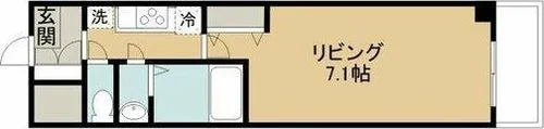 サンハイム南分【2階】の間取り