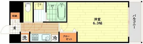 ソルテラス本庄西クレアスト【2階】の間取り