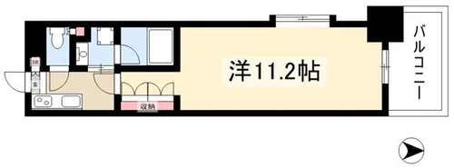 タウンライフ一社【704号室】の間取り
