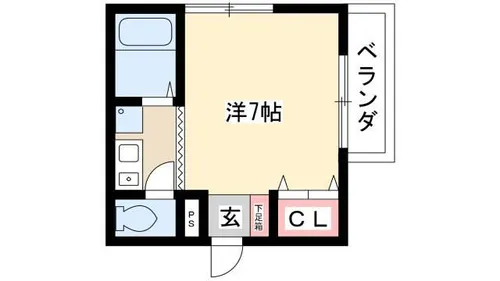エクセレント香取【301号室】の間取り